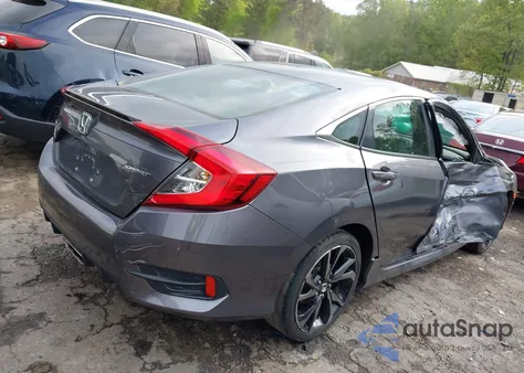 2020 Honda Civic Sport z USA, uszkodzony, nr VIN 2HGFC2F83LH514162